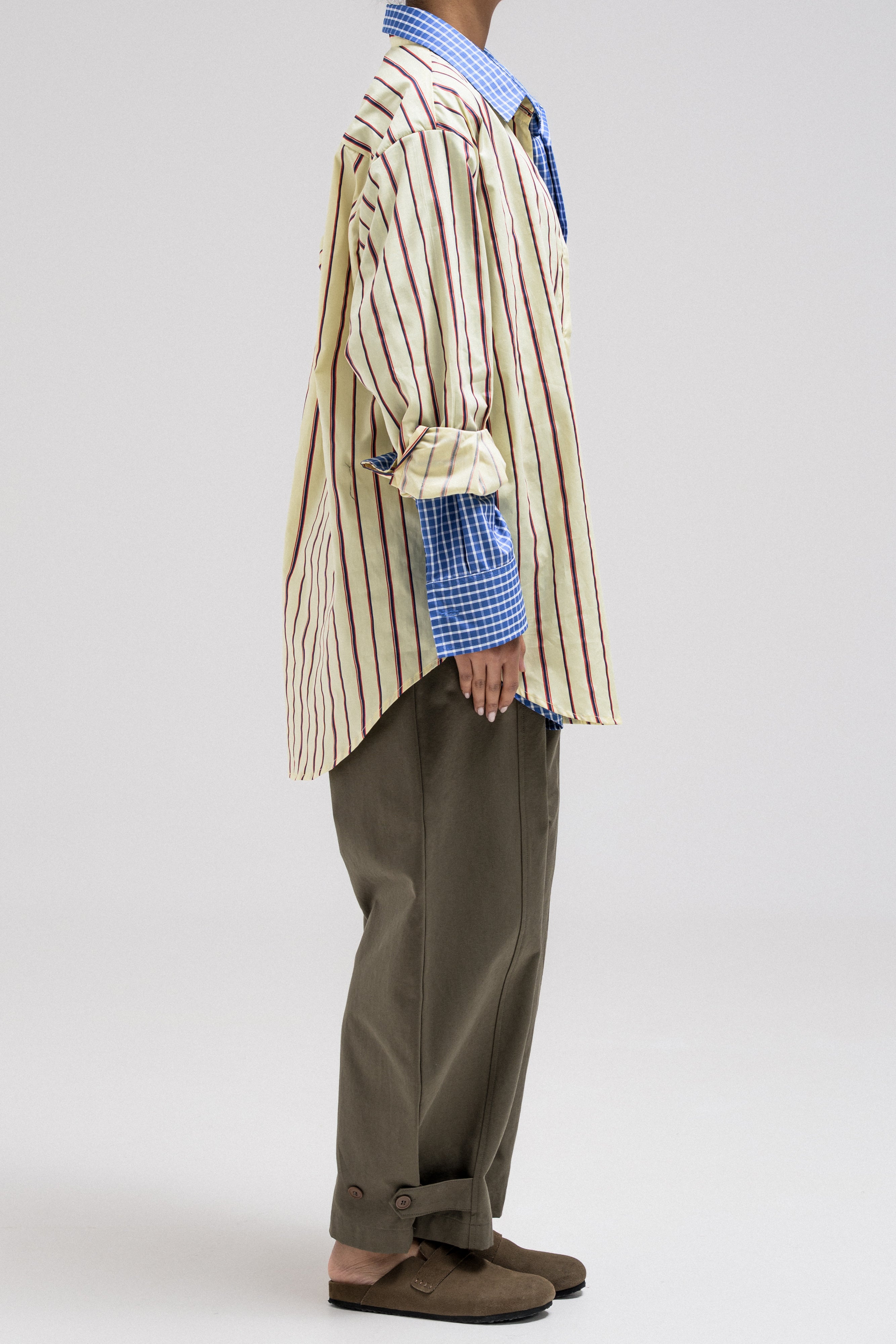 LAYERED CONTRAST SHIRT