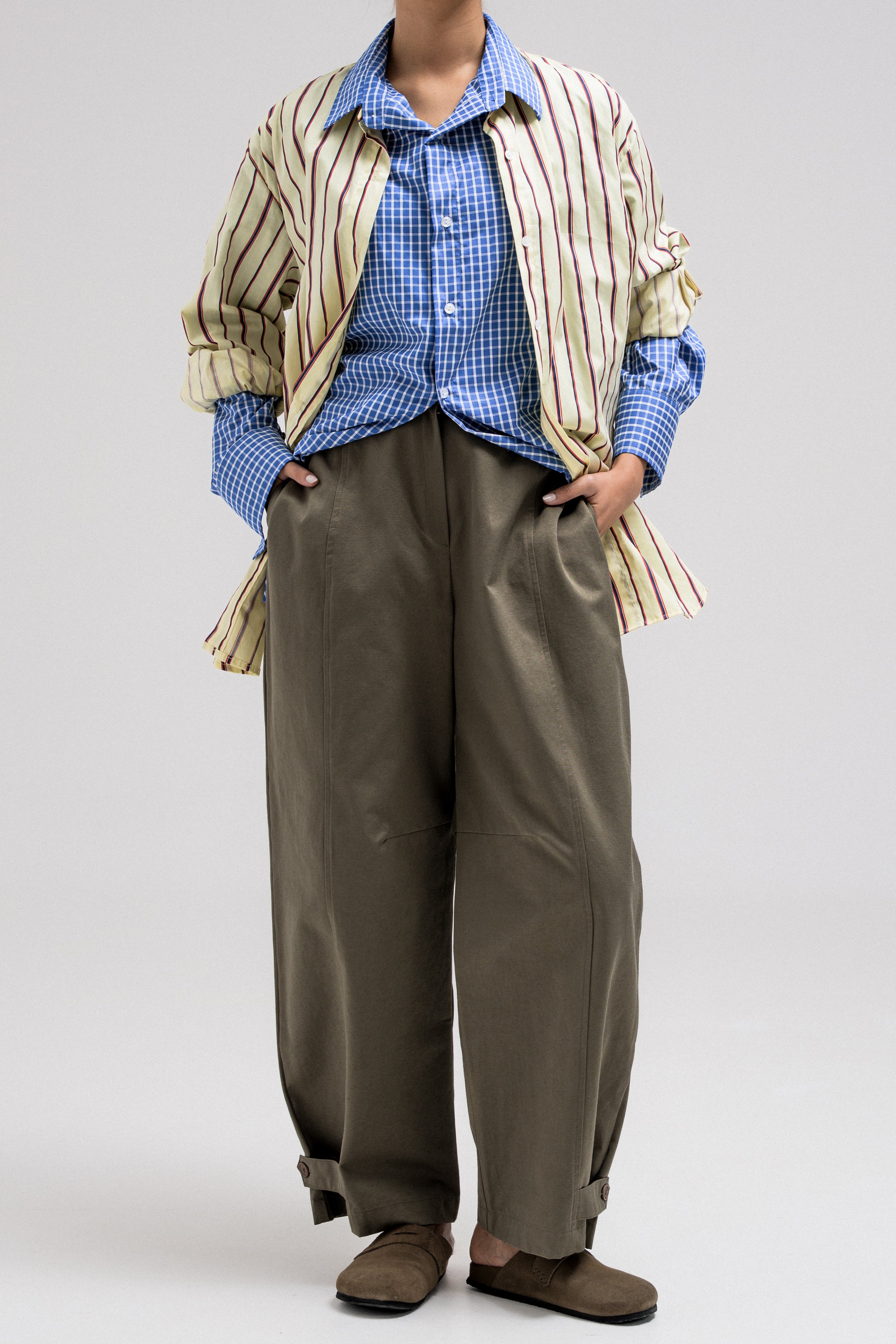 LAYERED CONTRAST SHIRT