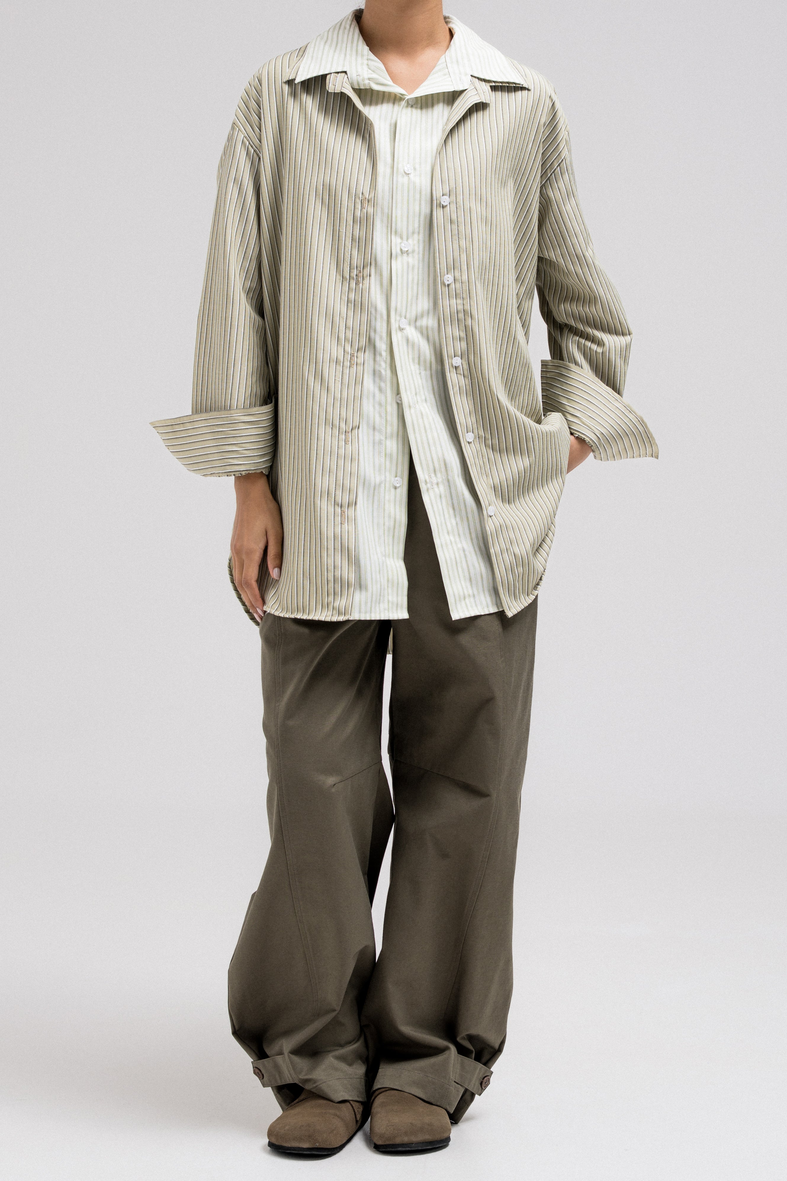 DEE DOUBLE SHIRT BEIGE