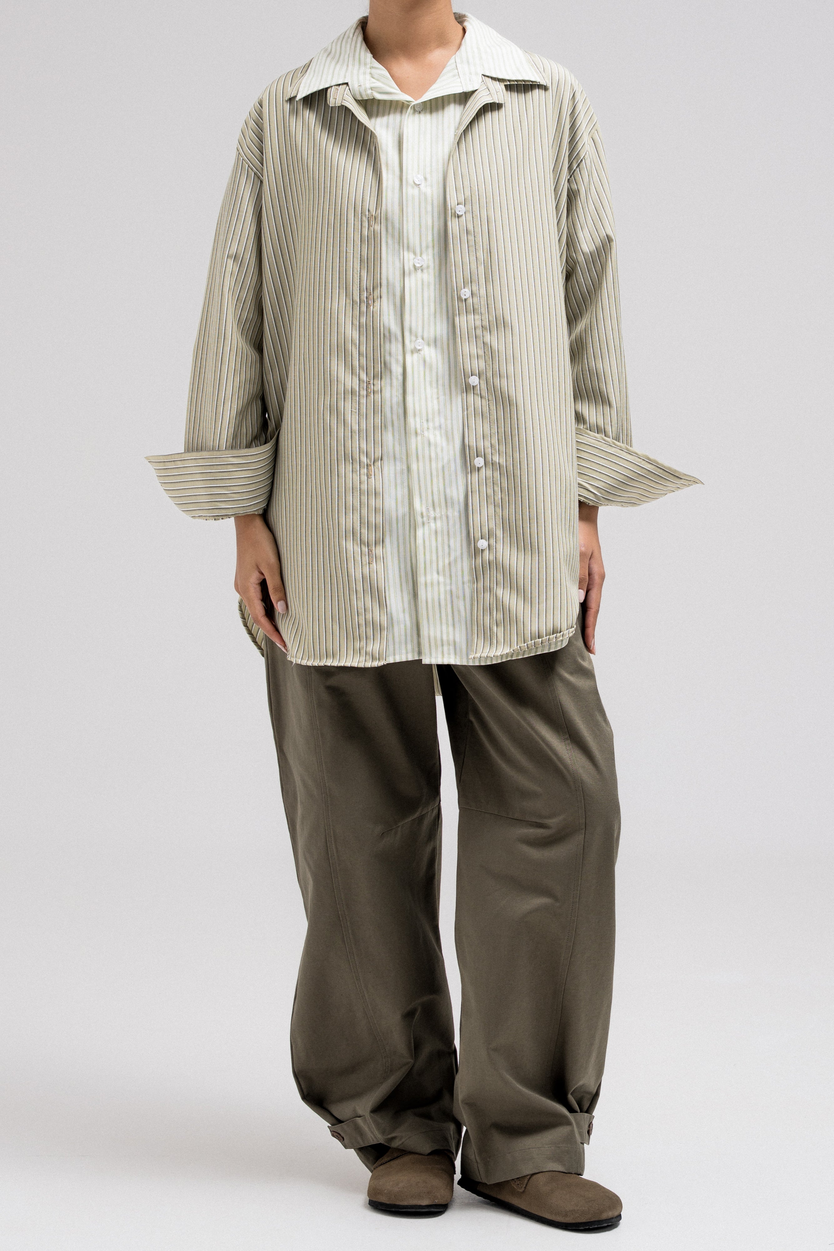 DEE DOUBLE SHIRT BEIGE