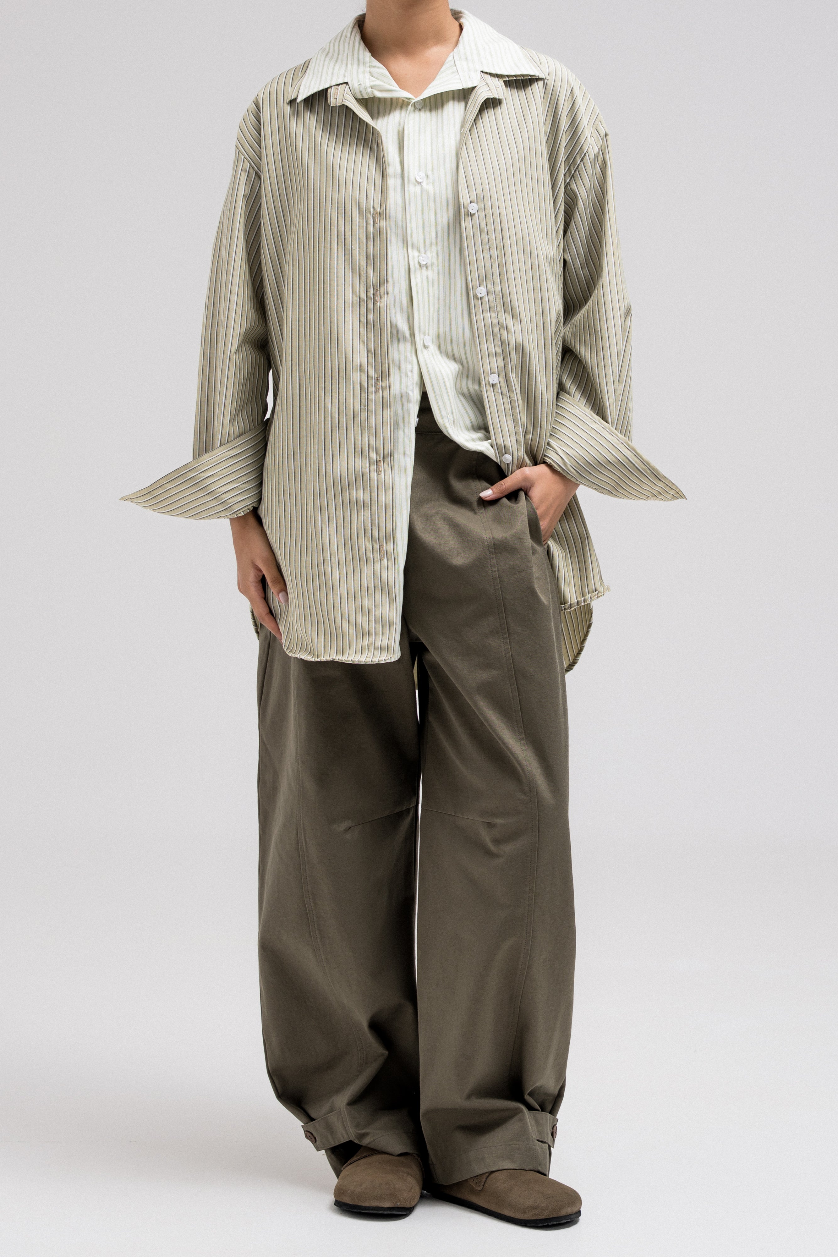 DEE DOUBLE SHIRT BEIGE