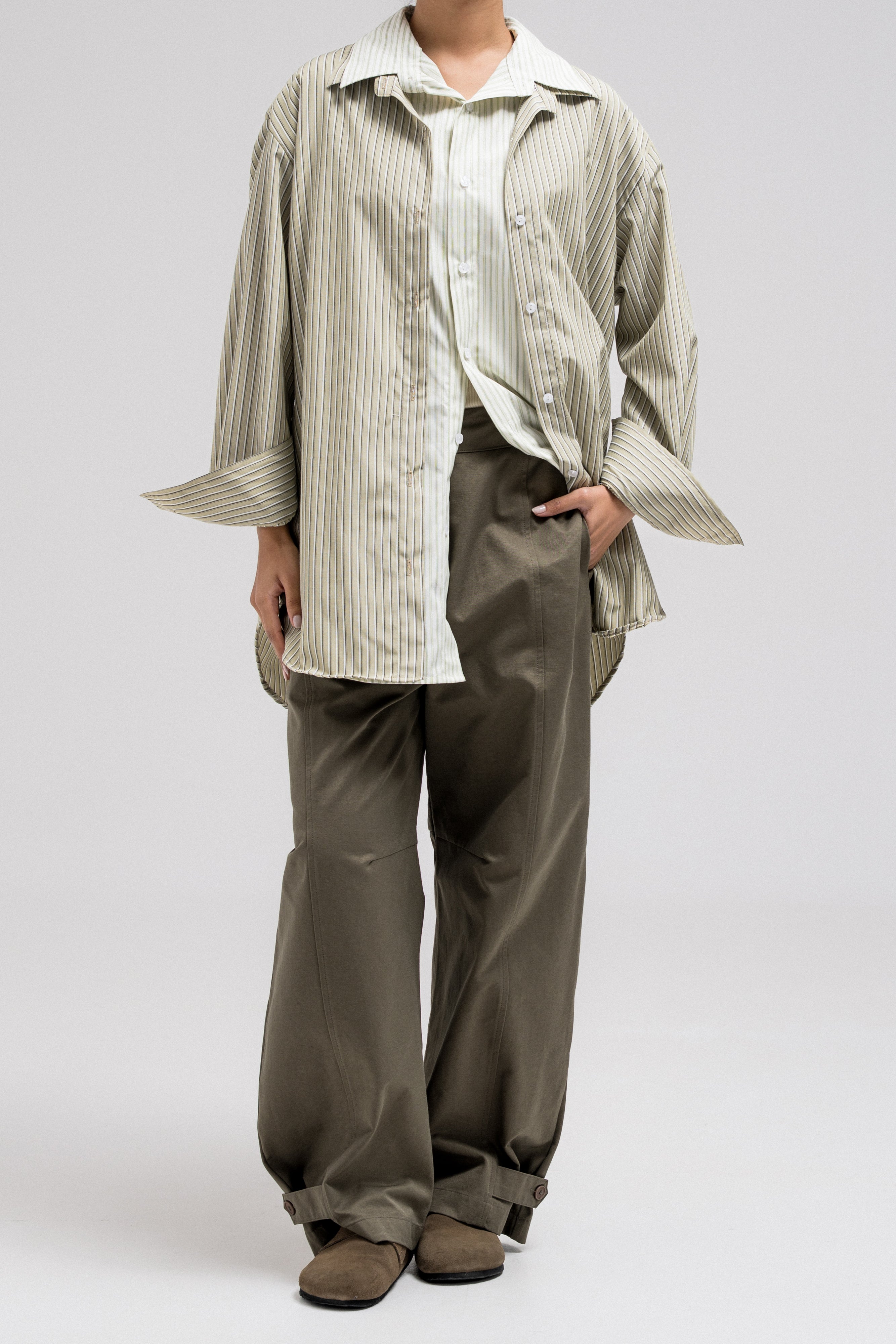 DEE DOUBLE SHIRT BEIGE