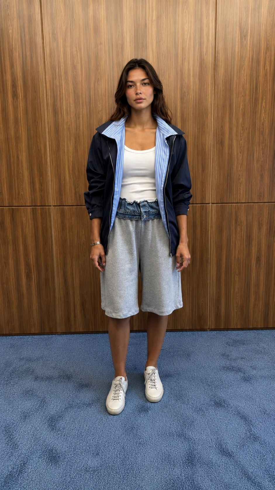 MIX BOMBER JACKET